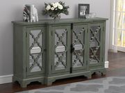 Accent cabinet in antique blue. main photo