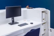 White / gray modular office reception furniture extras main photo