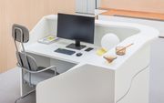 Ultra-contemporary reception desk extras main photo