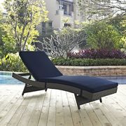 Sojurn (Navy) Patio chaise lounge chair