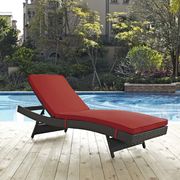 Sojurn (Red) Patio chaise lounge chair