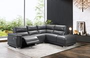 Top-grain Leather/Eco Leather Back Recliner Sectional main photo