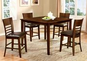 5pcs set of counter height table + chairs main photo
