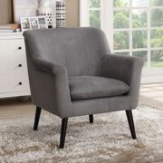 Gray Mid-Century Modern Accent Chair main photo