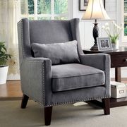 Tomar (Gray) Gray Transitional Accent Chair