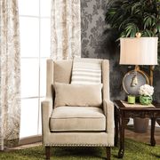 Ivory Transitional Accent Chair main photo