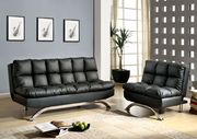 Black Contemporary Sofa Futon main photo