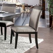 Espresso wood contemporary style dining chair main photo