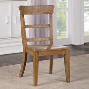 Leonidas (Natural) Contoured back & seat dining chair in natural tone
