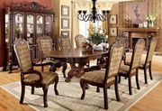 Medieve (Cherry) Traditional cherry oval table table w/ 2 leaves
