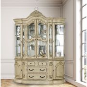 Antique white traditional french style buffet+hutch main photo