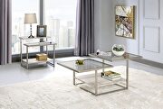5mm tempered glass contemporary coffee table main photo