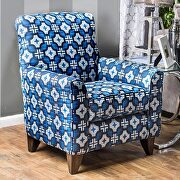 Contemporary style fabric pattern chair main photo