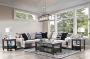 Light gray contemporary us-made sectional