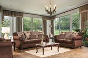 Tabitha (Brown) Brown Traditional Sofa made in US