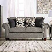 Softness and warmth chenille fabric loveseat