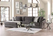 Charcoal us-made contemporary sectional