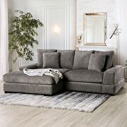 Deep seating and an oversized chaise sectional sofa main photo