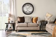 Transitional style made in US living room loveseat