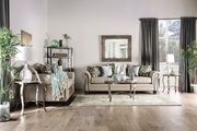 Dark taupe rolled arms US-made oversized sofa main photo