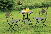 Outdoor patio 3pcs table and chairs set main photo