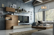 Special order contemporary wall-unit / entertainment center main photo