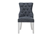 G2105 (Granite) Bryson fabric elegant tufted back dining chair
