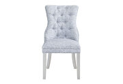 G2105 (Light Gray) Bryson fabric elegant tufted back dining chair