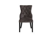 Prama fabric elegant tufted back dining chair main photo