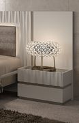 Contemporary light beige / tan nightstand
