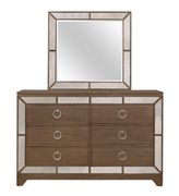 Gold glam style / mirrored accents dresser main photo