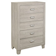 Light brown finish chest