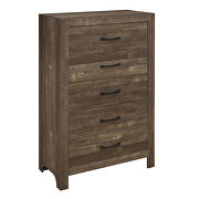 Rustic brown finish chest main photo