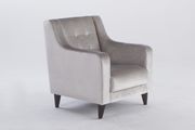 Gray fabric ultra-contemporary living room chair