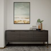 Contemporary look solid wood buffet