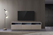 JM023 (Gray V) Gray veneer contemporary tv stand