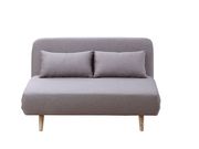 Premium sofa bed in beige fabric