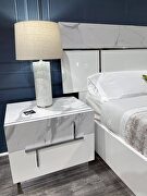 Premium contemporary nightstand in sleek style main photo