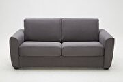 Gray fabric premium sofa / sofa bed main photo