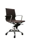 JM-LB (Brown) Modern office chair in espresso