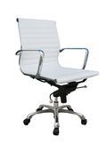 JM-LB (White) Modern office chair in white