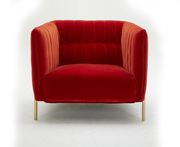 Deco (Pumpkin) Ultra-modern design fabric chair