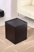Modern stylish end table w/ inside bar compartment main photo