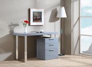 Gray gloss versatile computer/office desk main photo