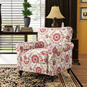 Ustyle accent colorful upholstered armchair