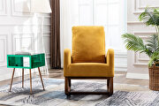 Living room comfortable rocking chair living room chair yellow main photo