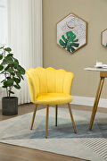 High quality mustard fabric upholstery accent chair main photo