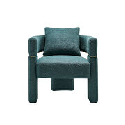 Mara (Green) Green boucle upholstered accent chair