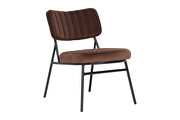 Marilane (Coffee) Coffee brown velvet elegant accent chair