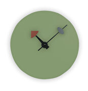 Mint finish round silent non-ticking modern wall clock main photo